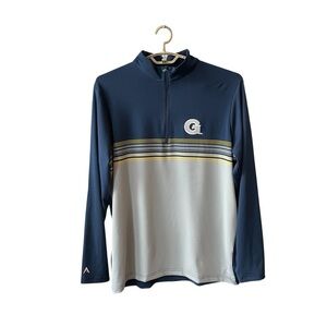 Antigua Pace Men's Georgia Tech (Unisex) Quarter-Zip Pullover